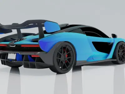 Maclaren-senna 2019 3D model