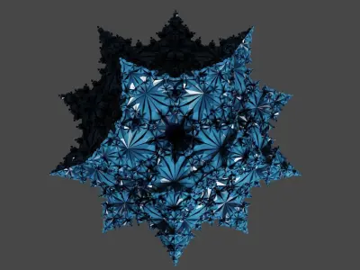 religion kaleidoscope decorative accessories 3D model