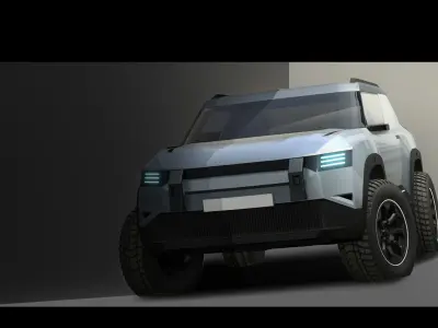 SUV 4x4 Model TS 01 3D model