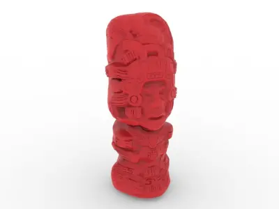 Mayan Figure 1 3D print model