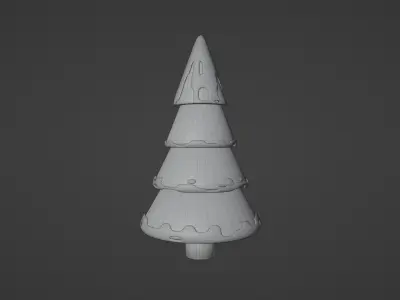 Christmas Tree 01 Free 3D model