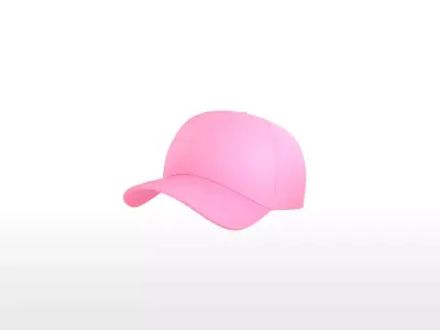 Pink Cap 3D model