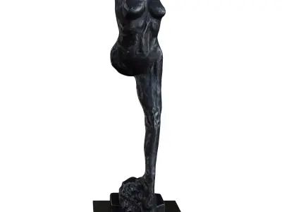 Bronze Sculpture 3D model