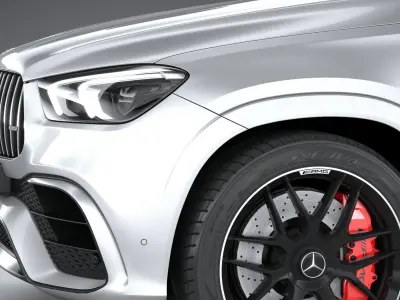 Mercedes-Benz GLE 63 AMG Coupe 2021 3D model