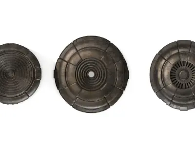 Rocket engines 3D model