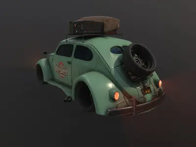 volkswagen beetle  3D model