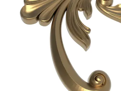  decorative pattern ready for 3D printing 3D model 22
