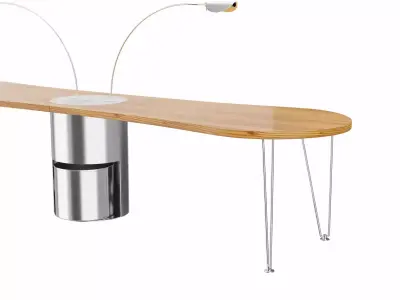 Office furniture 3D model