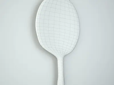 Esparto Trivet With Handle ZARA HOME 3D model