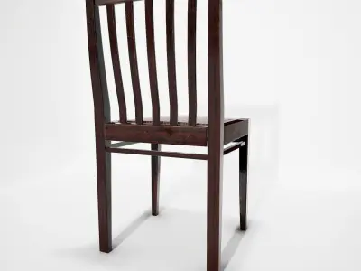 Chair dining Free low-poly 3D model