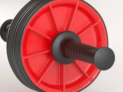 Gymnastic Roller 3D model