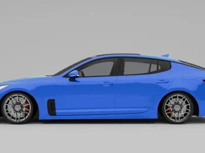 Kia Stinger GT 3D model