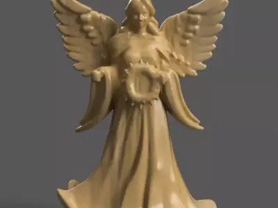 angel for christmas decoration 004 3D print model