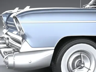Generic American Car 1958 3D model