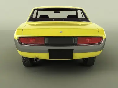 Toyota Celica coupe 1600 ST 1970 3D model