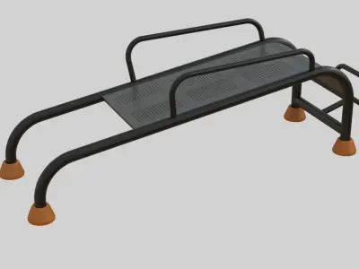 Playground Sport Equipment - 09 Low-poly 3D model