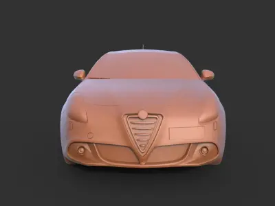 Alfa Romeo Giulietta 2010 3D print model