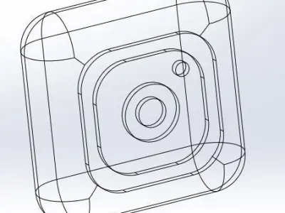 Instagram 2021 3D model Free 3D print model