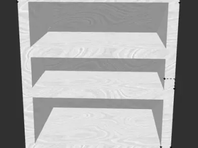 Small room table 3D print model