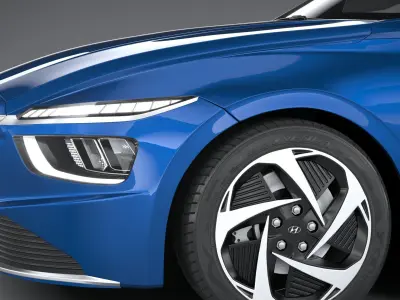 Hyundai Mistra EV 2022 3D model