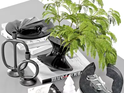 decorative set31 3D model purchase