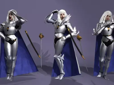 Realistic Griffith 3D Model  Next-Gen Quality  UE Engine Ready 3D model