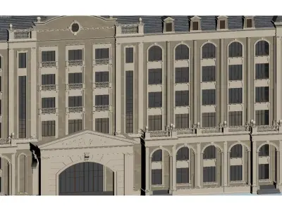 European Neoclassicism 3D model