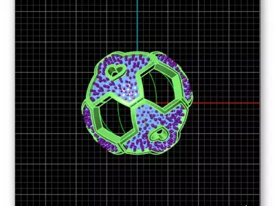 free jewelry round pendant Free 3D print model