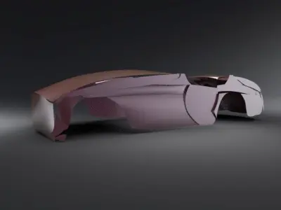 Concept Car 3D Free 3D print model