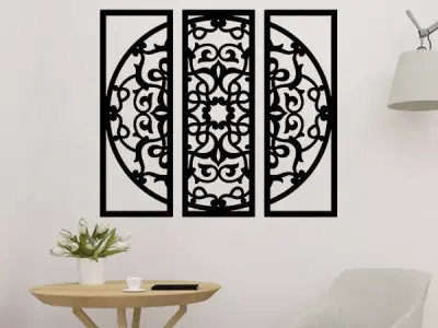 Mandala Wall Decor 3D print model