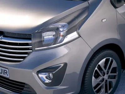 Opel Vivaro Passenger 2015-2018 3D model