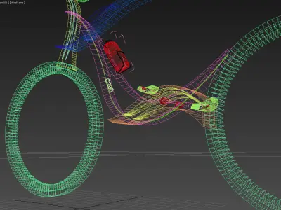 Sport bike concept  3D model