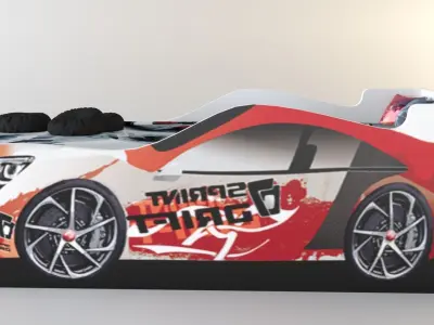 CHILDREN BED 3D model