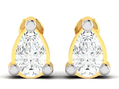 Soliraire Women Earring 3D print model purchase