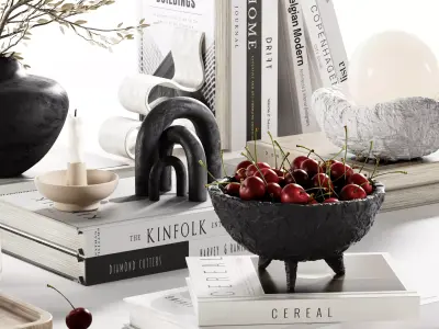 Decorative Set 41 3D model purchase