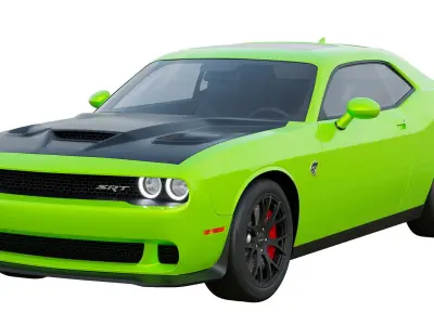 Dodge Challenger SRT Hellcat and  Demon 3D model
