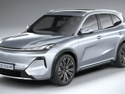 Geely Galaxy Starship 7 EM-i 2025 3D model