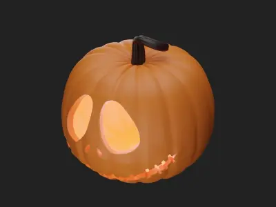 Jack O Lantern 3D print model