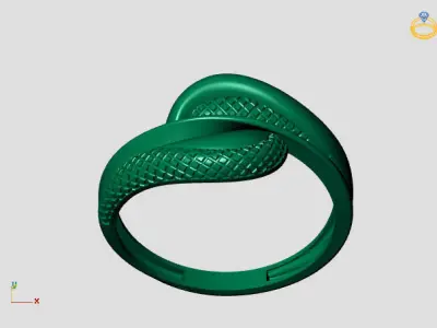 Women Plain Ring STL Models Womens Ring 3dmodels 3D print model 3D print model 9