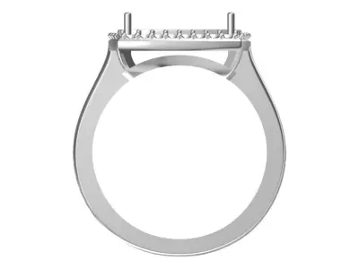 Wedding ring 3D print model 3D print model
