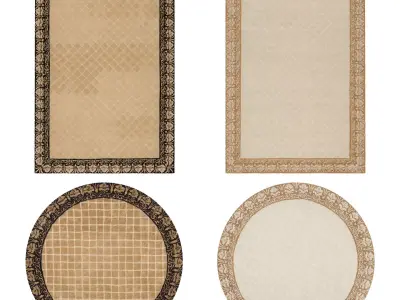 Rugs No 145 Low-poly 3D model