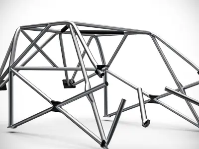 Roll Cage v1 3D model