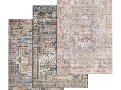Rug Set 1305 3D model