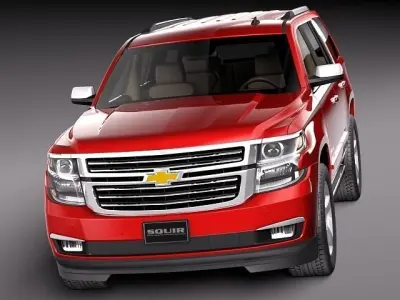 Chevrolet Tahoe CG 2015 3D model