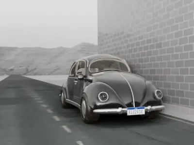Beetle - Fusca 3D model