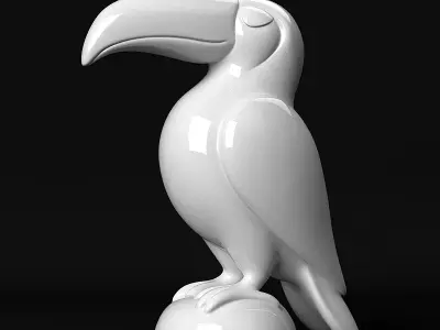 Toucan 3D print model
