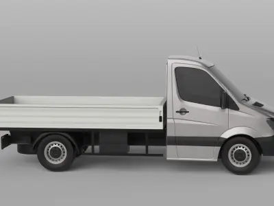 Mercedes Sprinter 2013 Pick-up 3D model