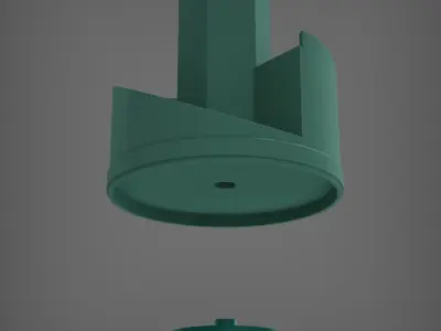 Rotatable Pen Box 3D print model