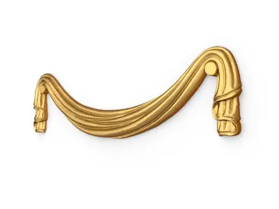 Classic carved decor ornament 505 3D print model