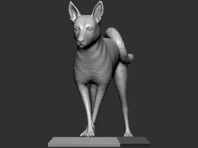 Dog Pose  3D print model
